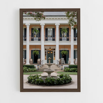 ap-colonial architecture-8 cadre Bois foncé