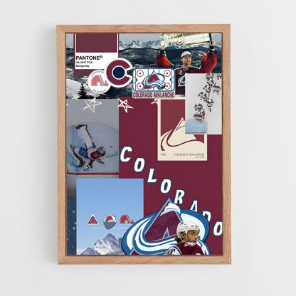 ap-colorado avalanche-11 cadre Bois clair