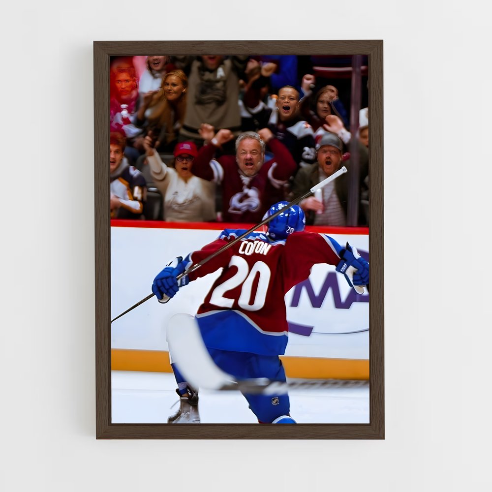 ap-colorado avalanche-12 cadre Bois foncé