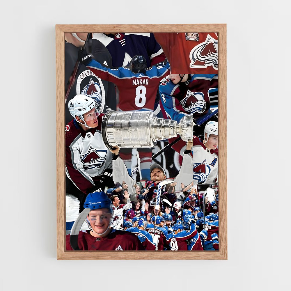 ap-colorado avalanche-16 cadre Bois clair