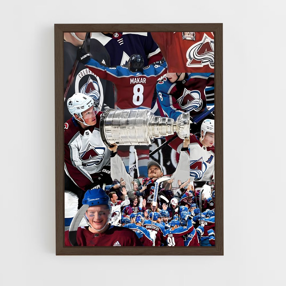 ap-colorado avalanche-16 cadre Bois foncé