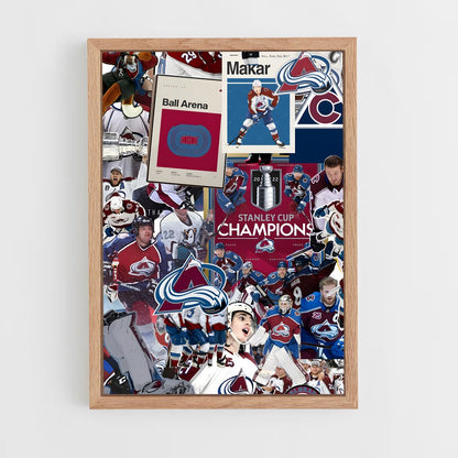 ap-colorado avalanche-7 cadre Bois clair