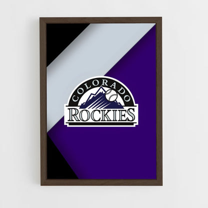 ap-colorado rockies-2 cadre Bois foncé