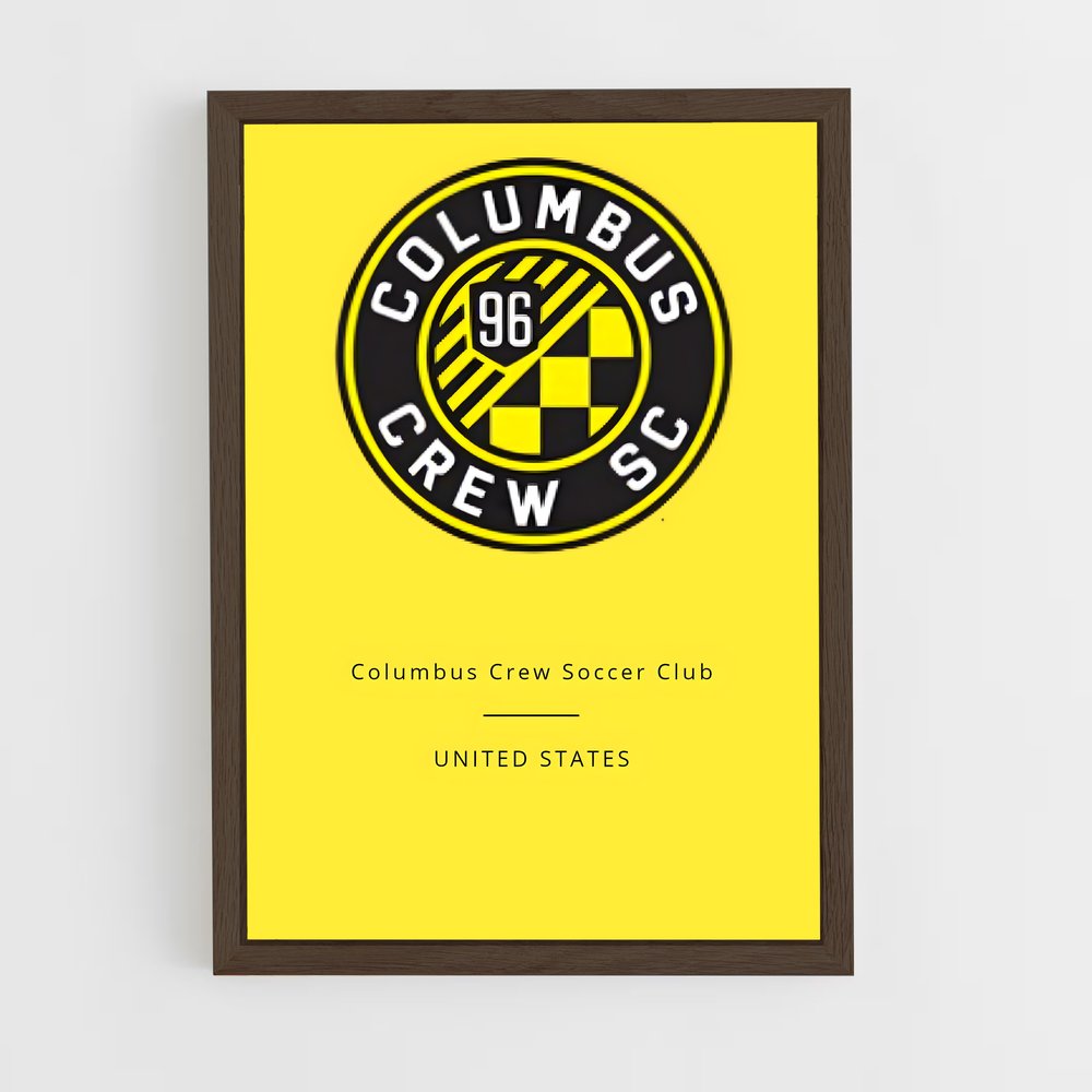 ap-columbus crew sc-7 cadre Bois foncé