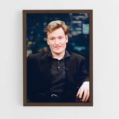 ap-conan o'brien-3 cadre Bois foncé