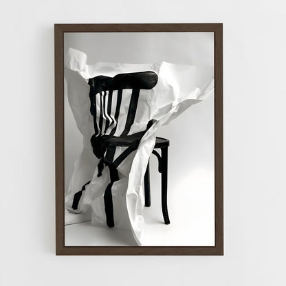 ap-conceptual art-2 cadre Bois foncé
