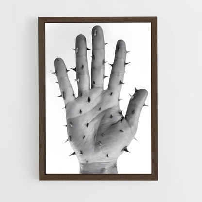 ap-conceptual art-4 cadre Bois foncé
