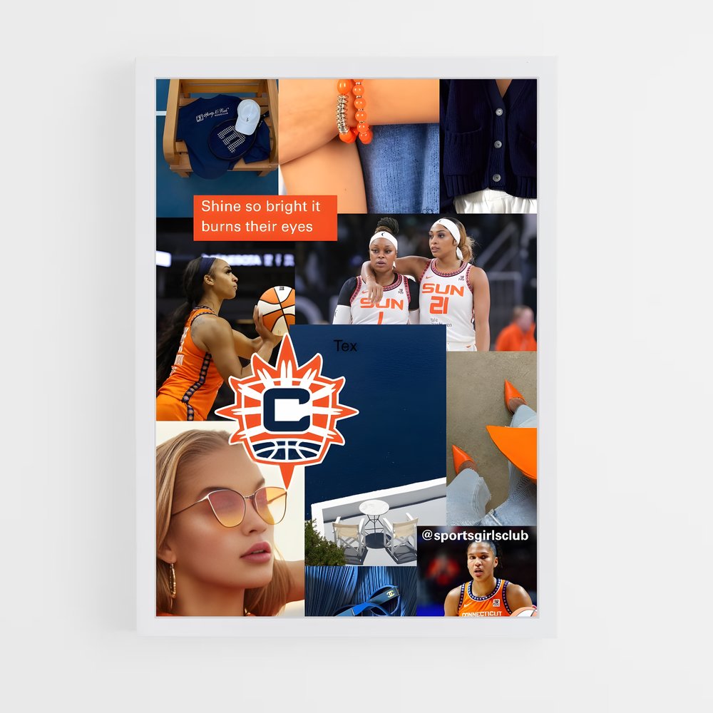 ap-connecticut sun-2 cadre Blanc