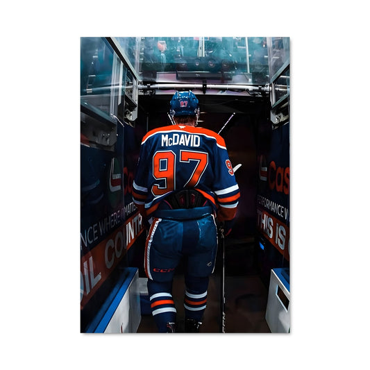 Poster Connor en Salle des Équipements