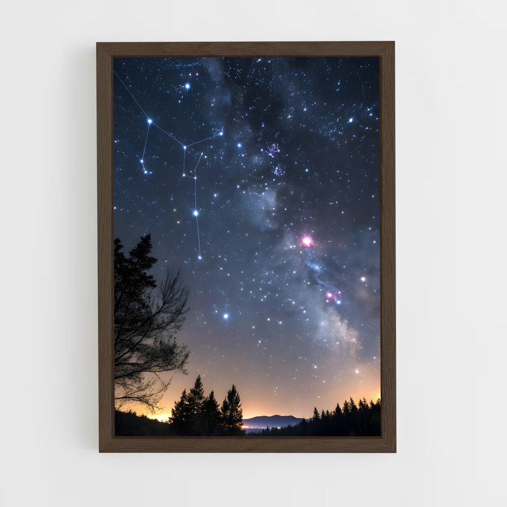 ap-constellation-4 cadre Bois foncé
