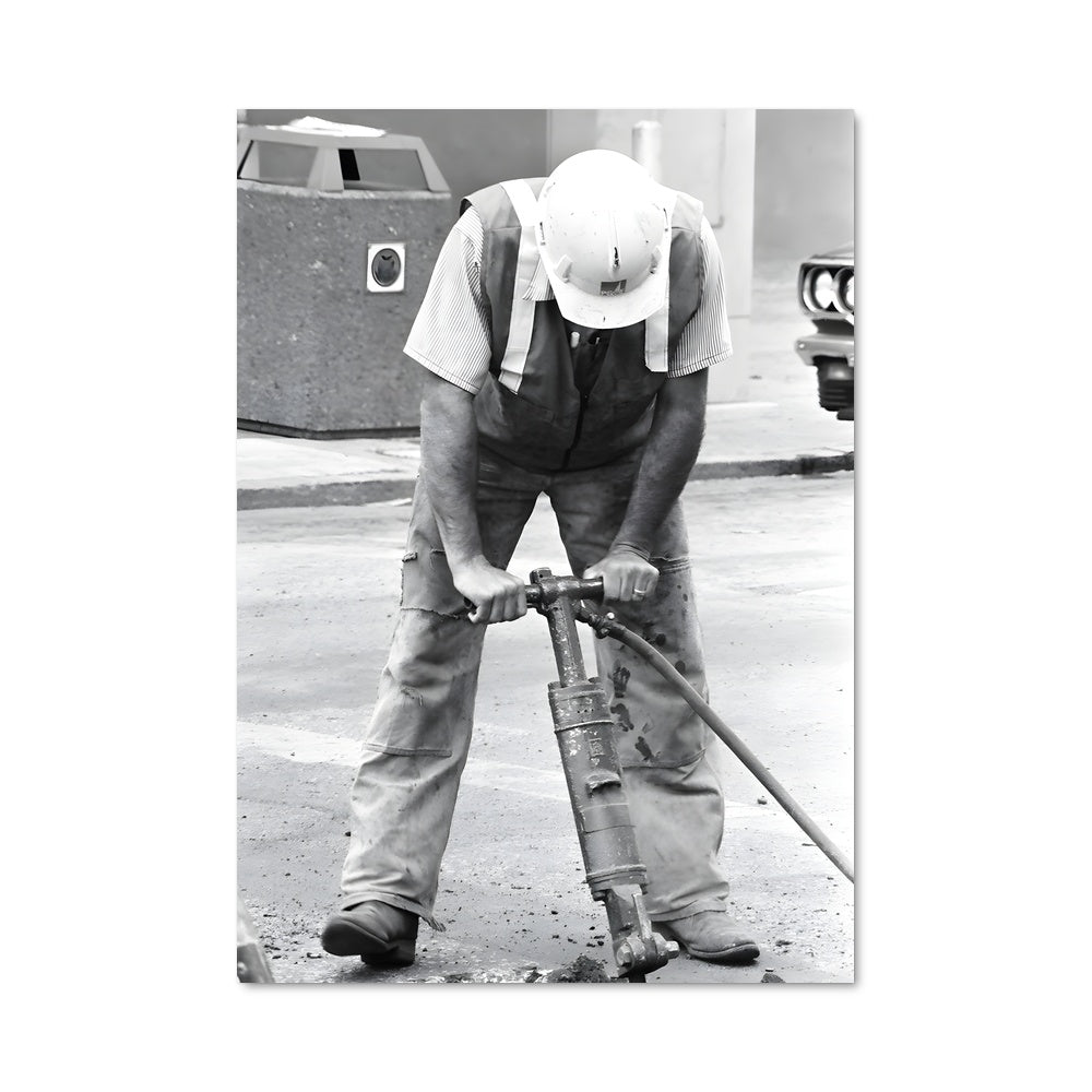 Poster L'Homme à la Pelle