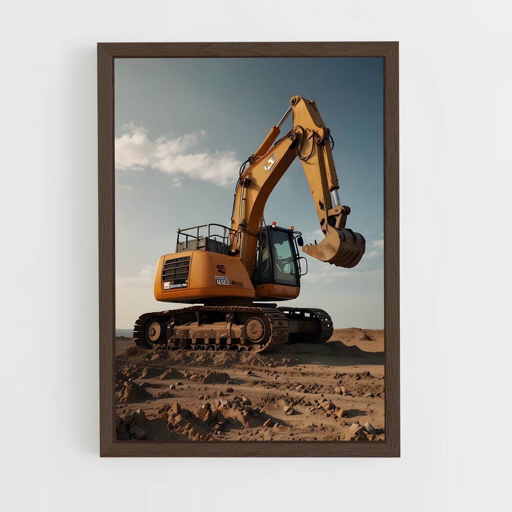ap-construction vehicles-1 cadre Bois foncé