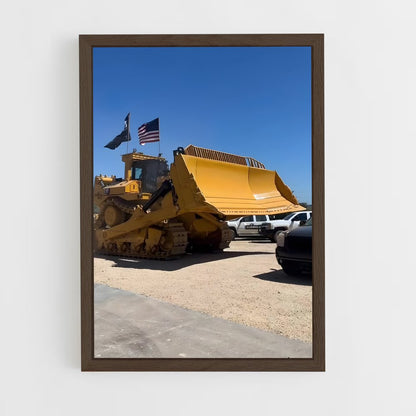 ap-construction vehicles-4 cadre Bois foncé