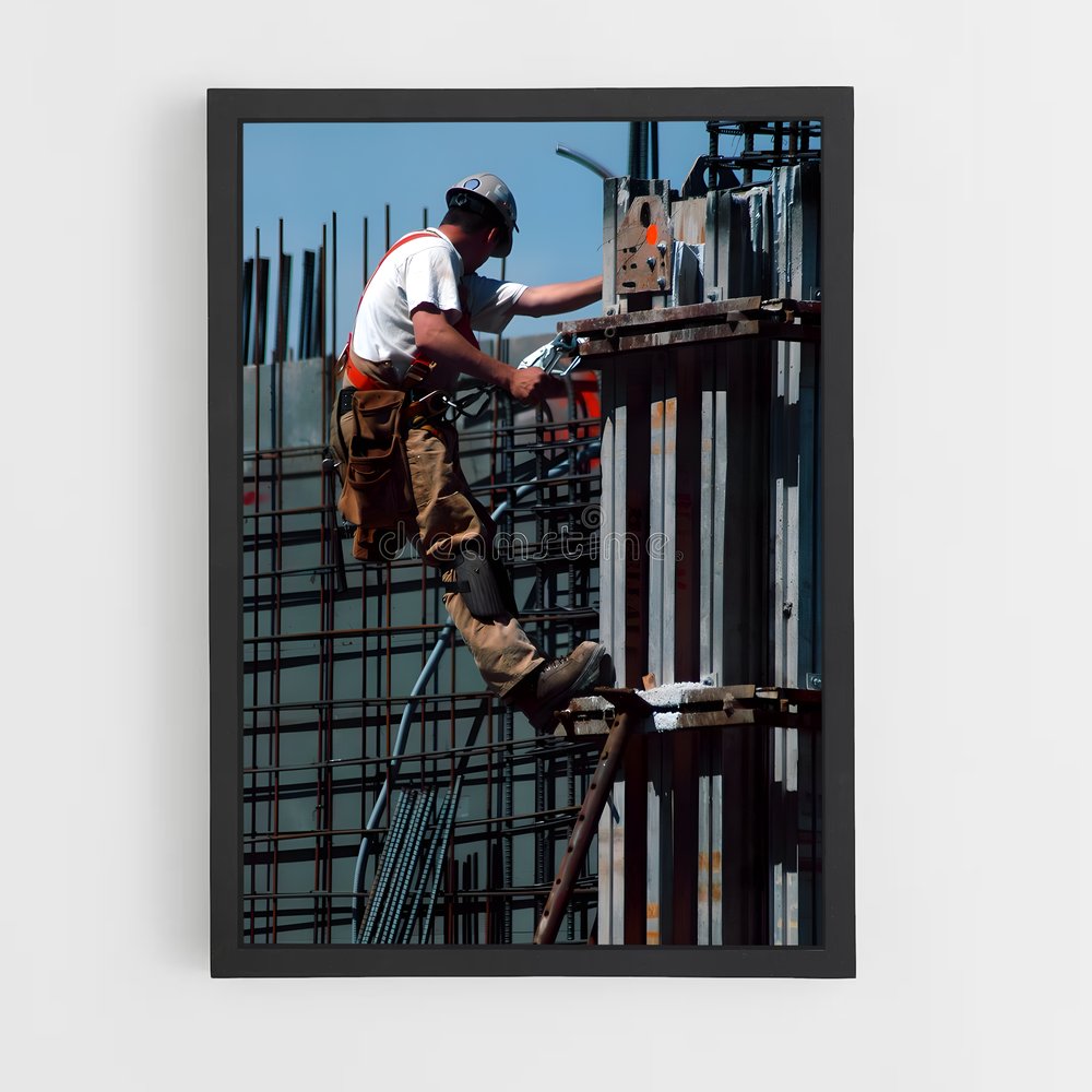 ap-construction worker-1 cadre Noir