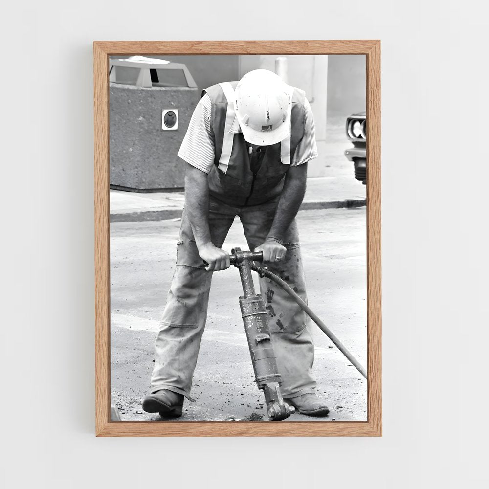 ap-construction worker-11 cadre Bois clair