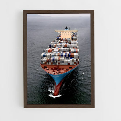 ap-container ships-11 cadre Bois foncé