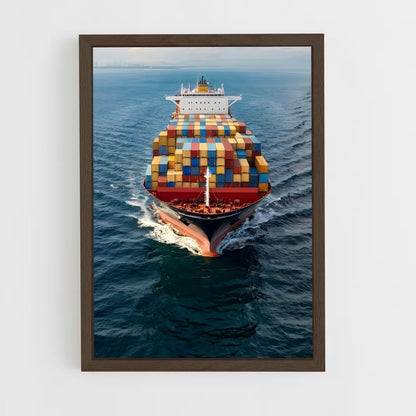 ap-container ships-5 cadre Bois foncé