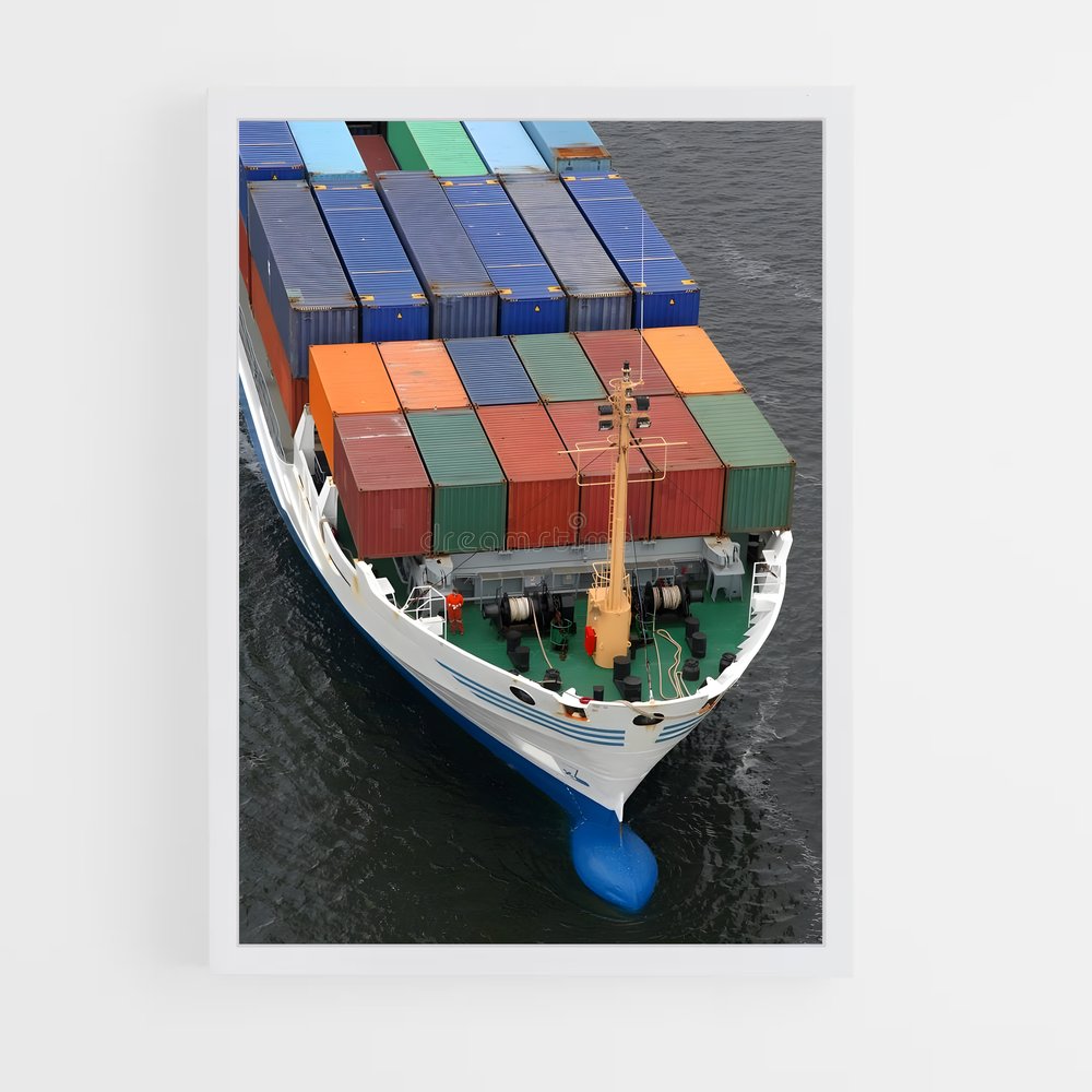 ap-container ships-7 cadre Blanc
