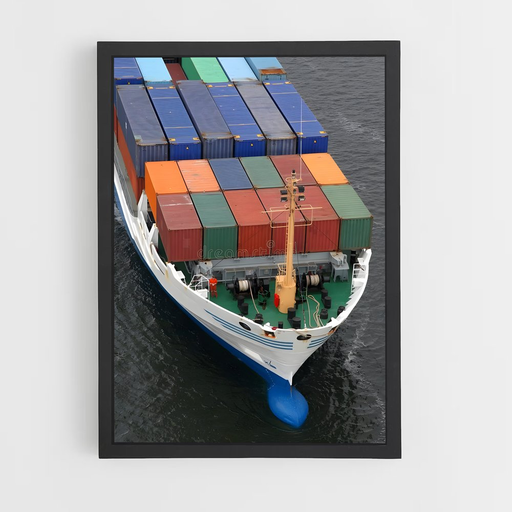 ap-container ships-7 cadre Noir