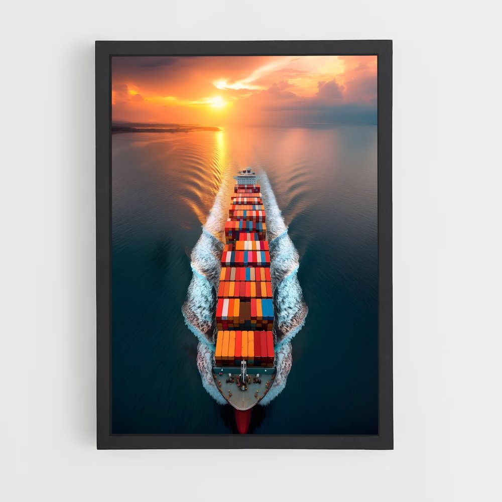 ap-container ships-9 cadre Noir