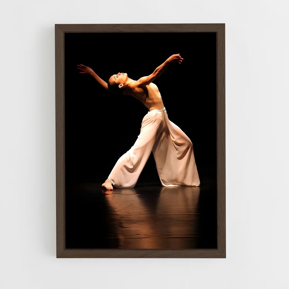 ap-contemporary dance-5 cadre Bois foncé