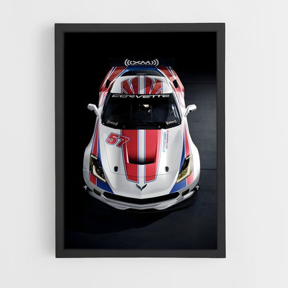 ap-corvette c7 gt3-r-3 cadre Noir