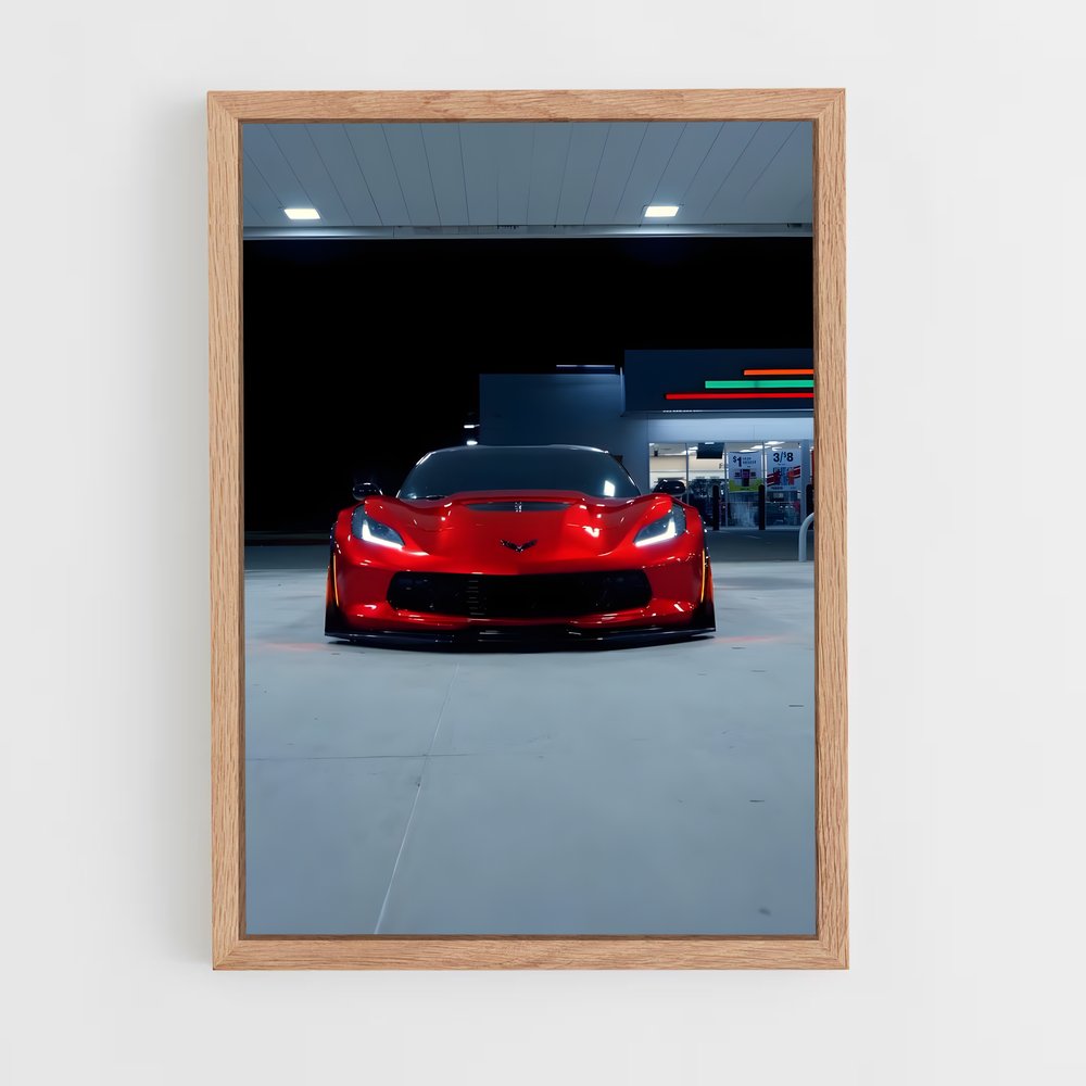 ap-corvette c7 gt3-r-5 cadre Bois clair