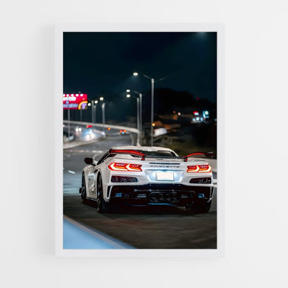 ap-corvette c8 stingray-6 cadre Blanc