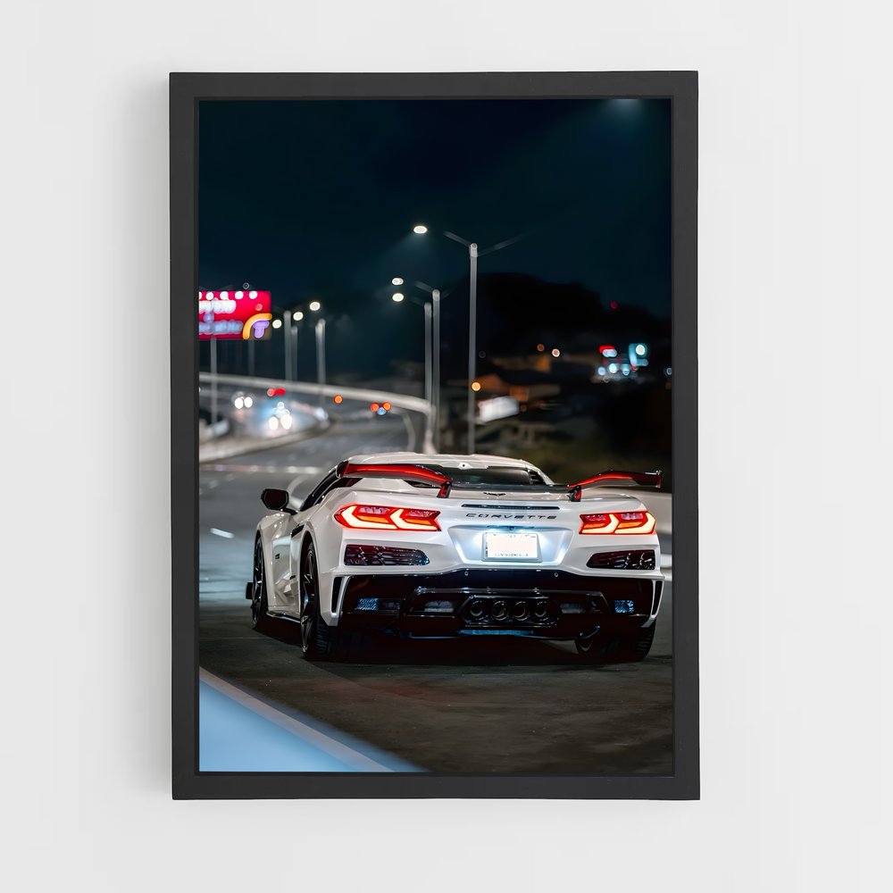 ap-corvette c8 stingray-6 cadre Noir