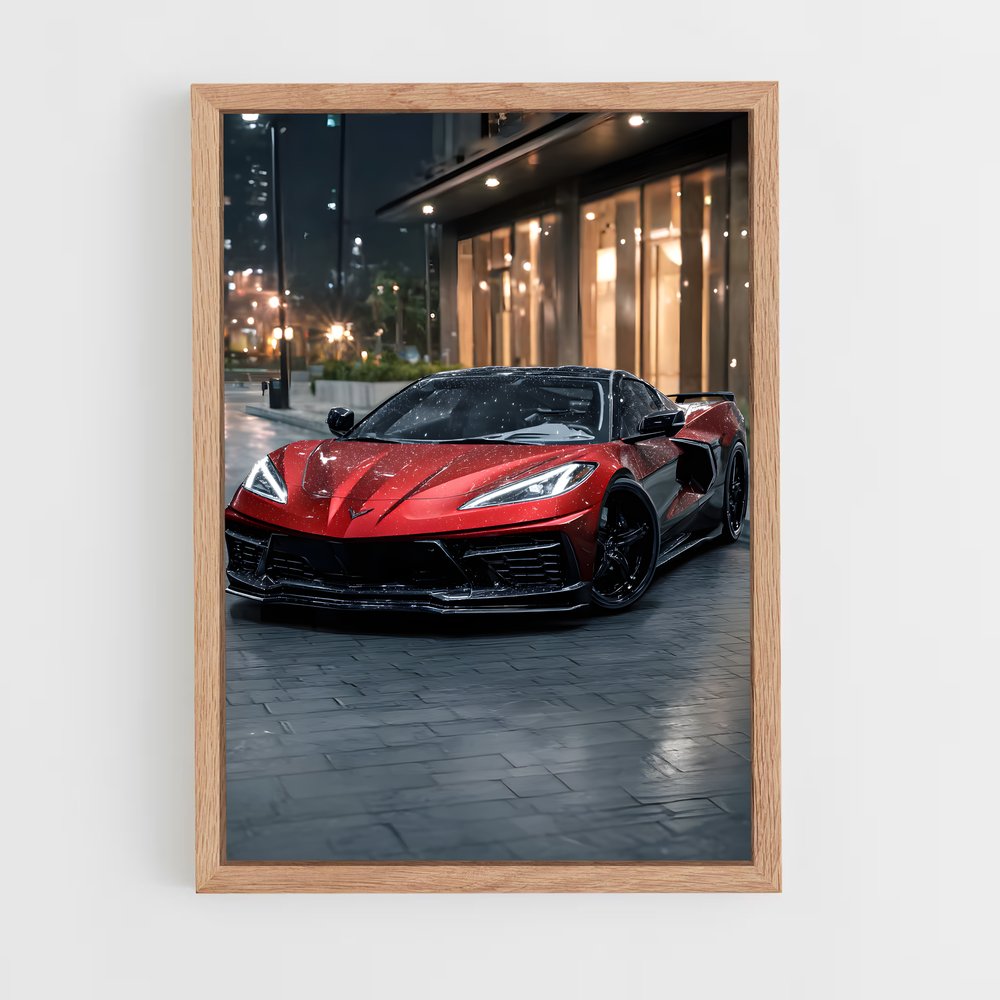 ap-corvette c8 z06-1 cadre Bois clair