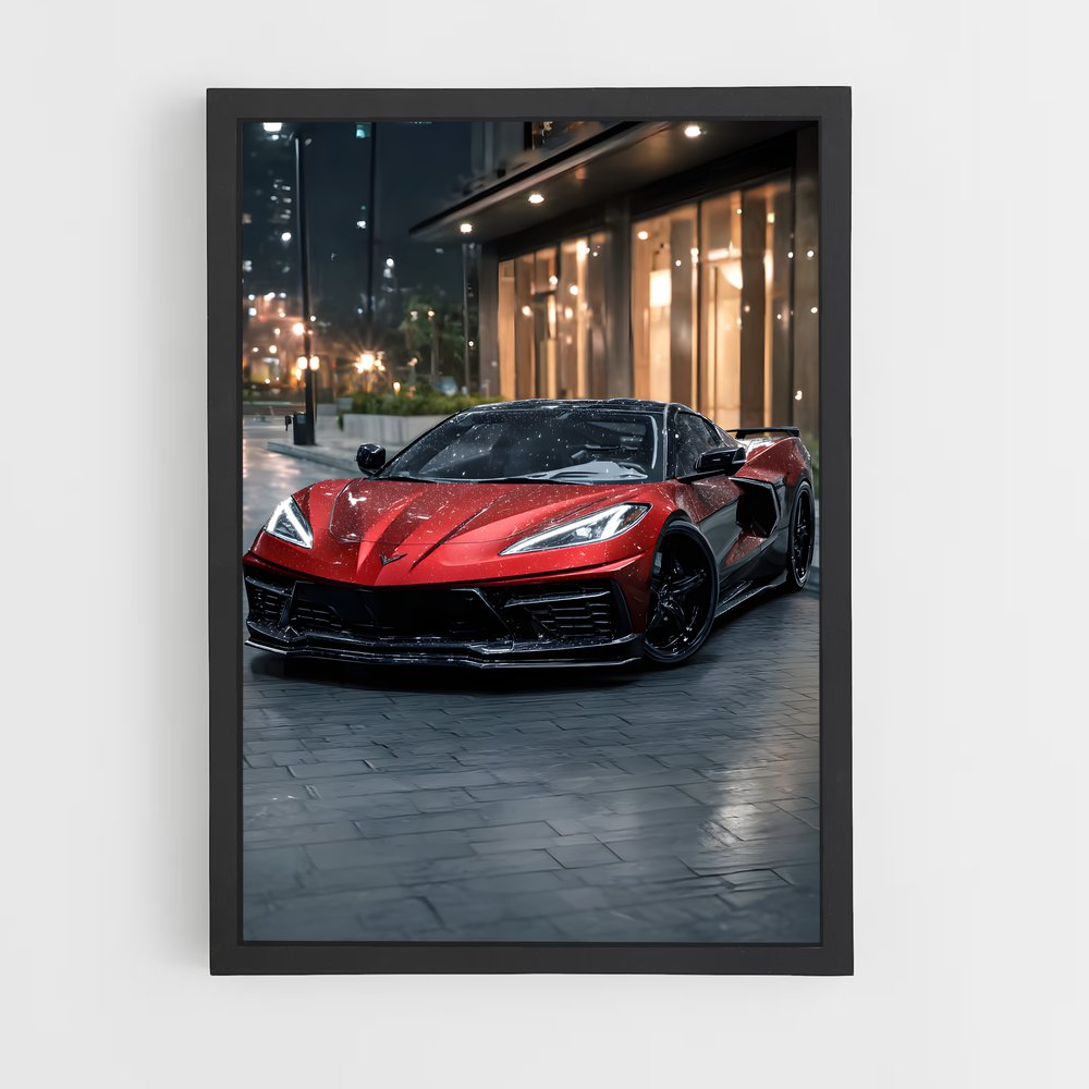 ap-corvette c8 z06-1 cadre Noir