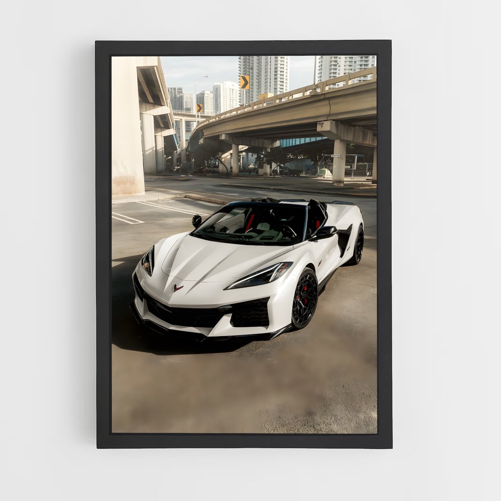 ap-corvette c8 z06-2 cadre Noir