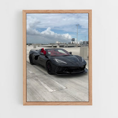 ap-corvette stingray-1 cadre Bois clair