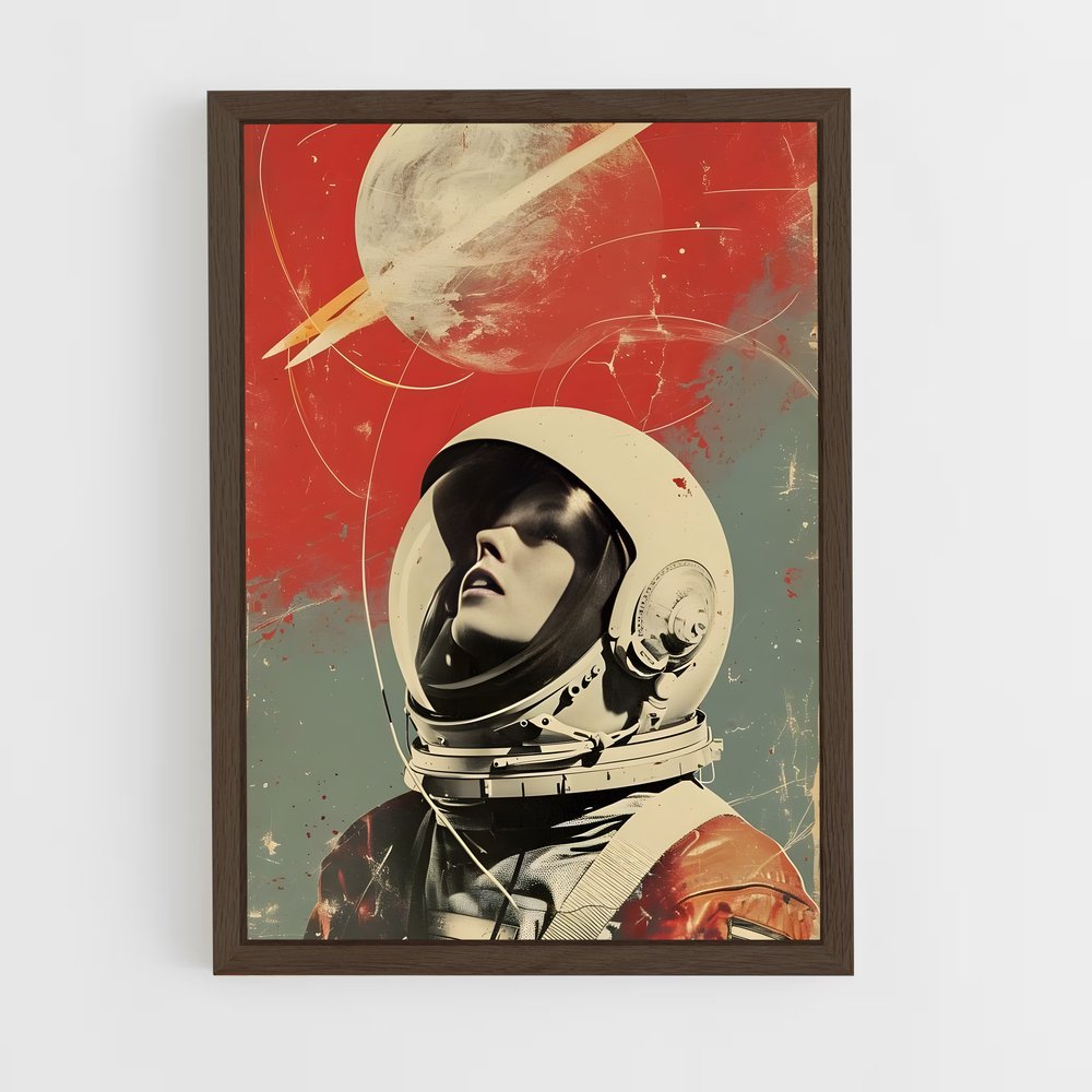 ap-cosmonaut-3 cadre Bois foncé