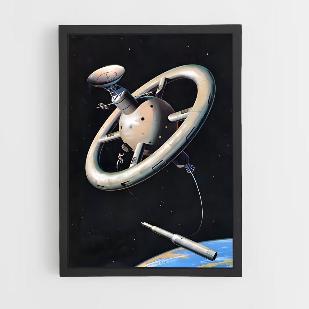 ap-cosmonaut-9 cadre Noir