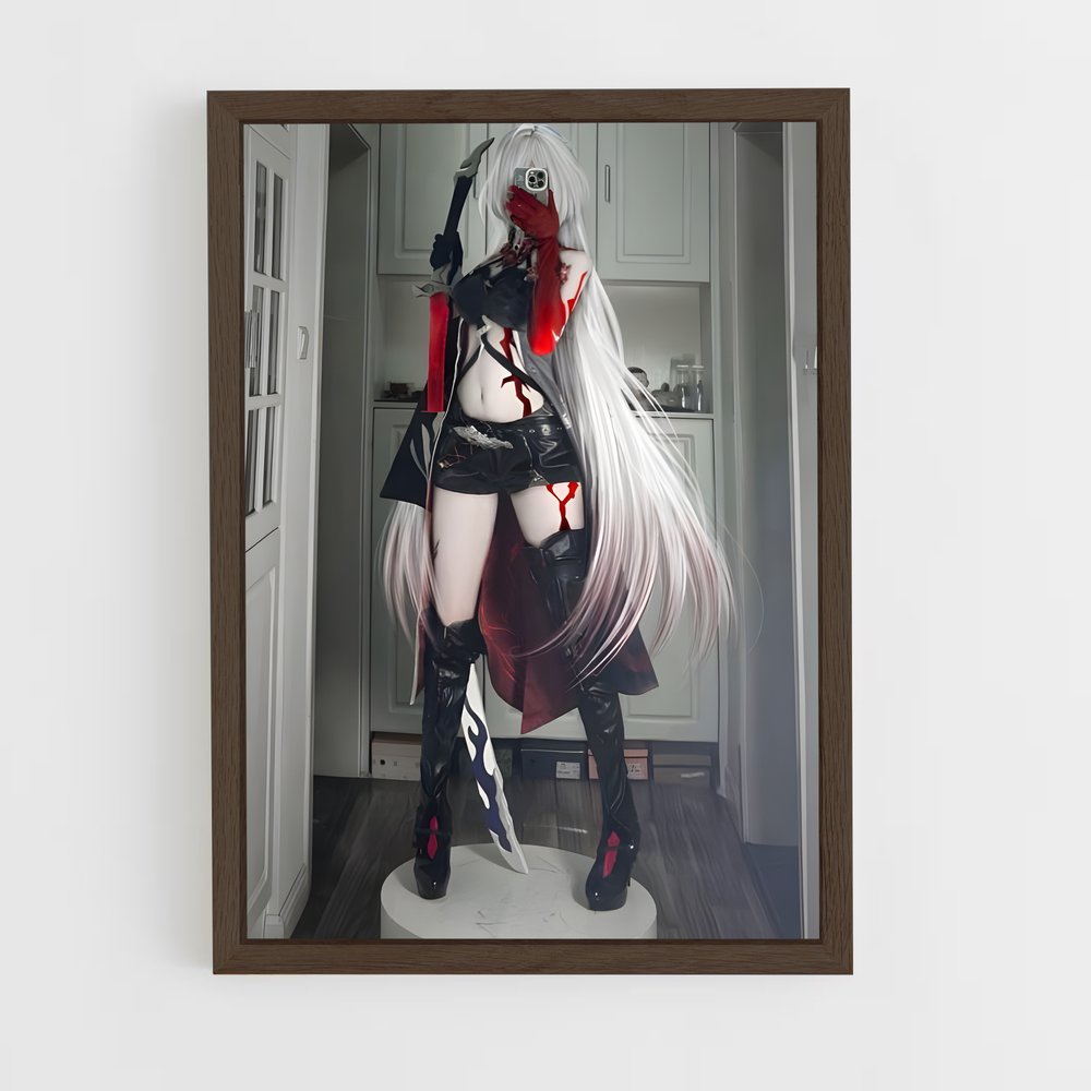 ap-cosplay-10 cadre Bois foncé