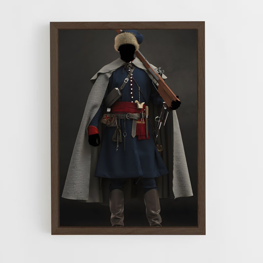 ap-cossack-4 cadre Bois foncé