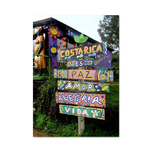 Poster Graffiti Tropical