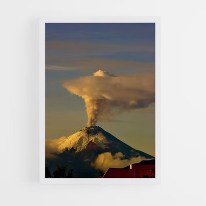 ap-cotopaxi volcano-4 cadre Blanc