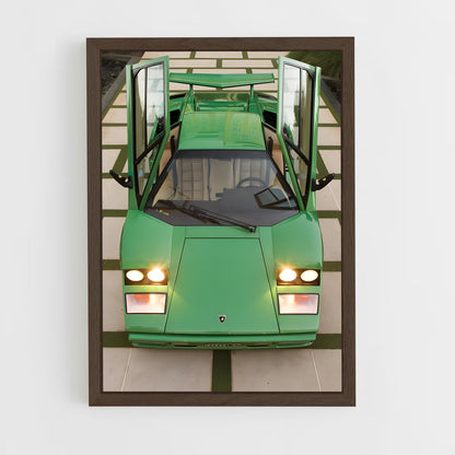 ap-countach lp400-1 cadre Bois foncé