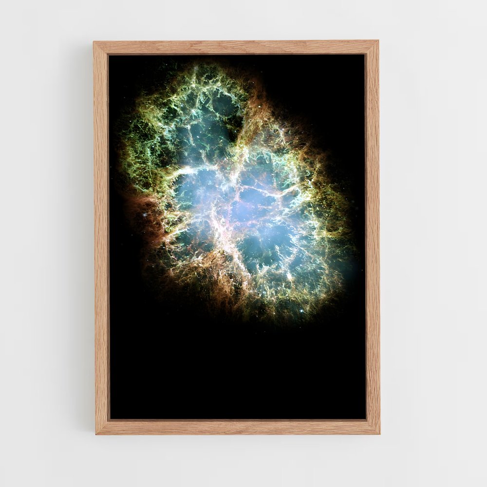 ap-crab nebula-1 cadre Bois clair