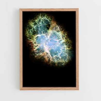 ap-crab nebula-1 cadre Bois clair