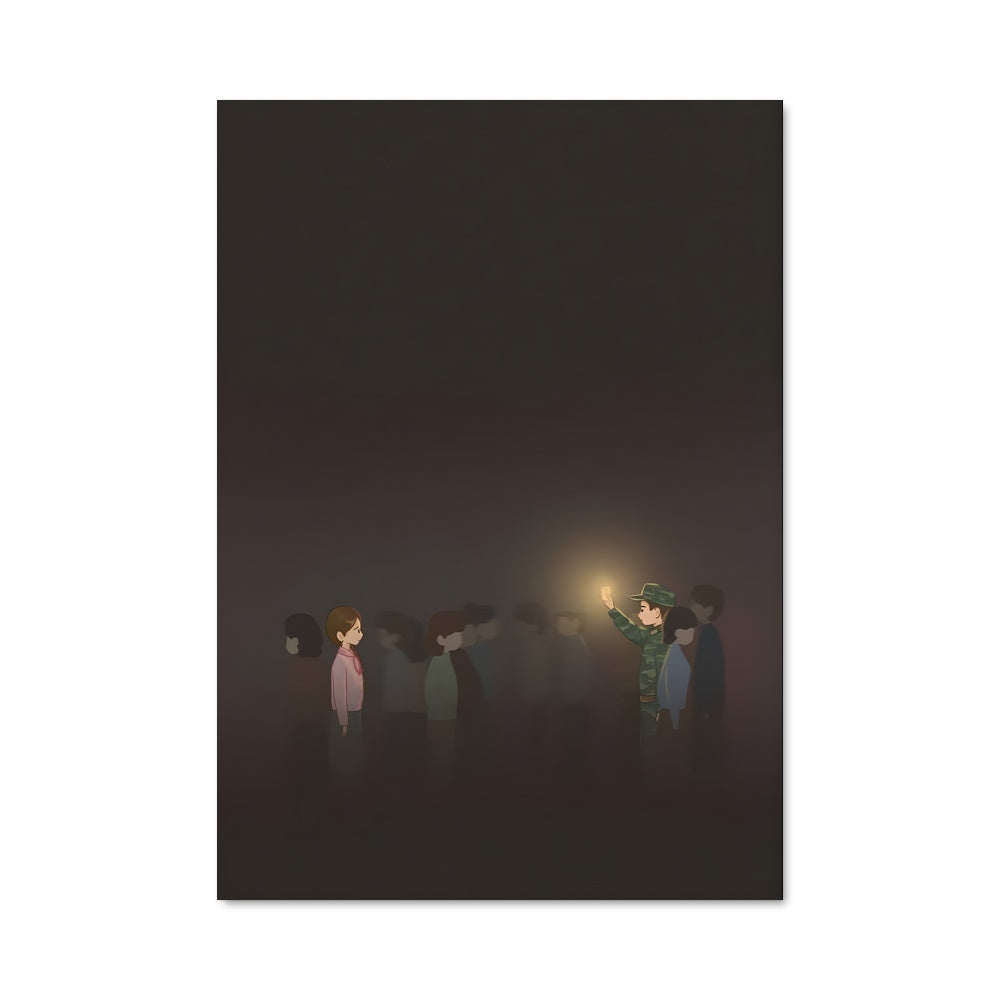 Poster Échos de l'Ombre