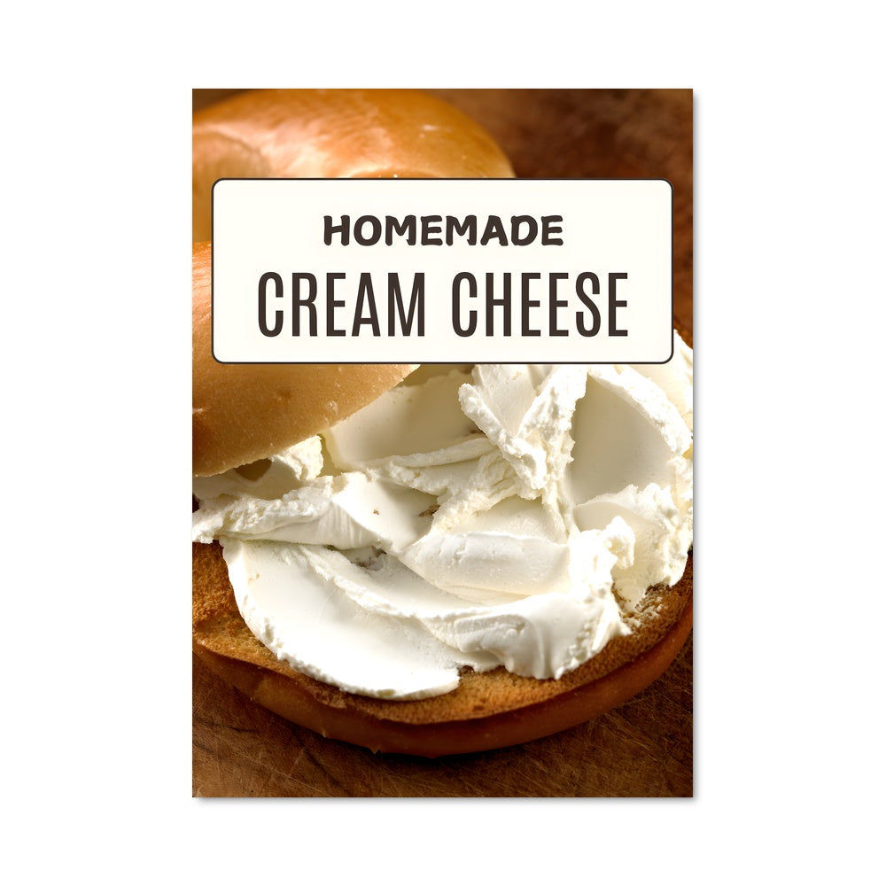 Poster Bagel & Cream