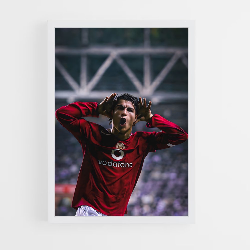 ap-cristiano ronaldo-1 cadre Blanc