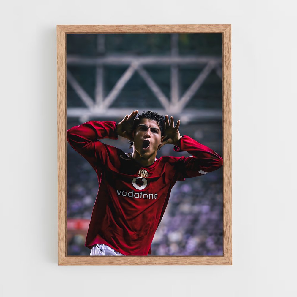 ap-cristiano ronaldo-1 cadre Bois clair