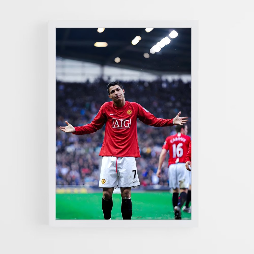 ap-cristiano ronaldo-14 cadre Blanc