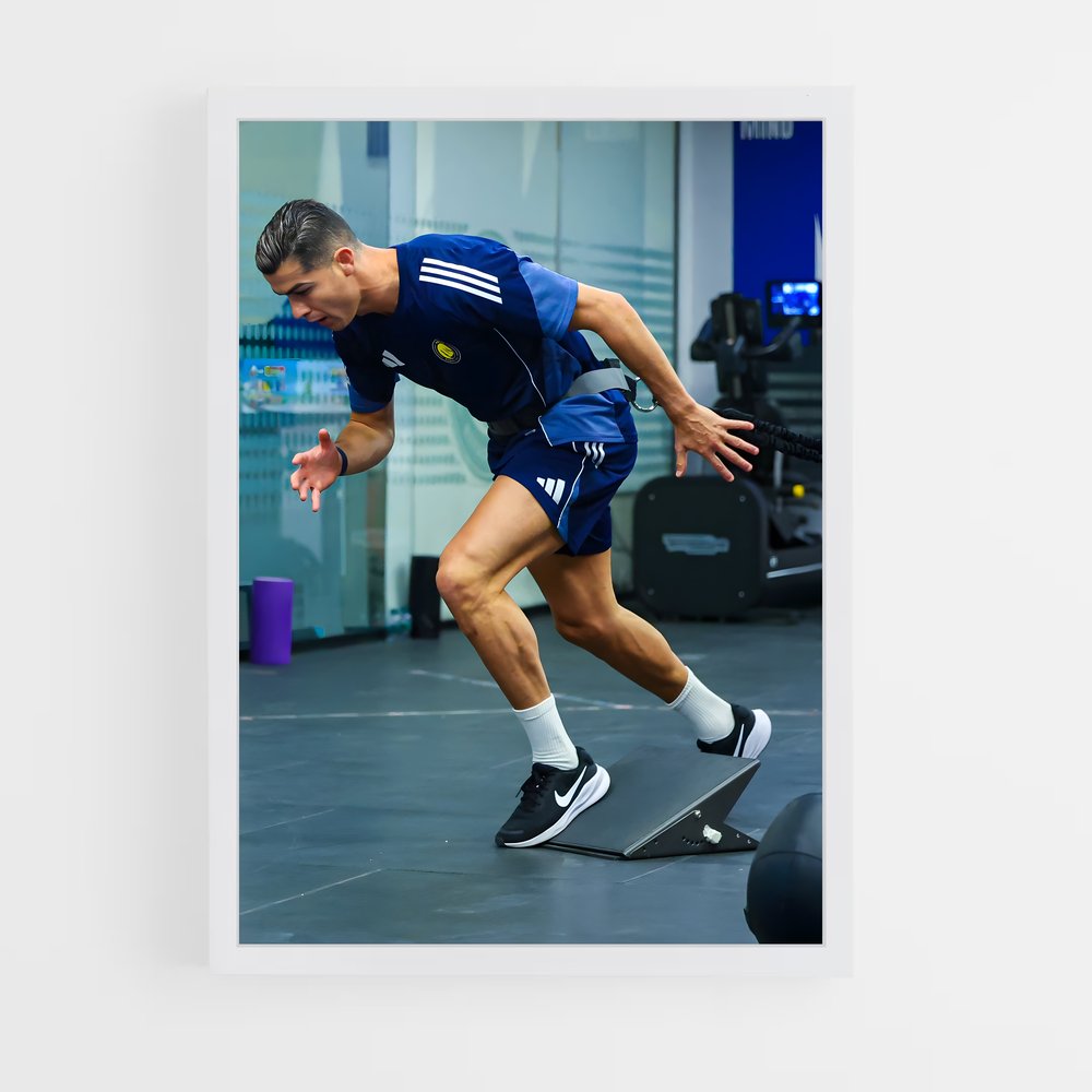 ap-cristiano ronaldo-15 cadre Blanc