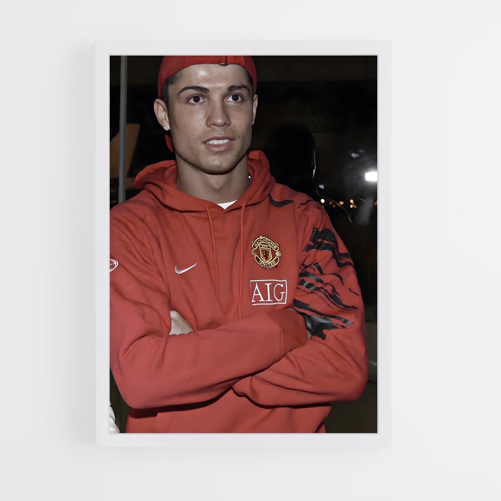 ap-cristiano ronaldo-16 cadre Blanc