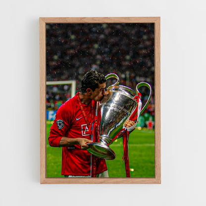 ap-cristiano ronaldo-7 cadre Bois clair